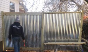 Custom Metal Fence